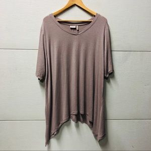 LOGO 3X Taupe Blush Top
